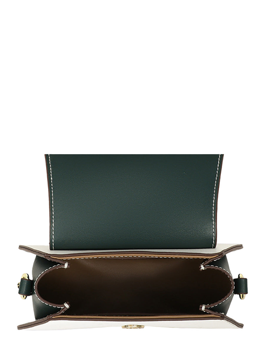 Leather Chain Crossbody Mini Bag