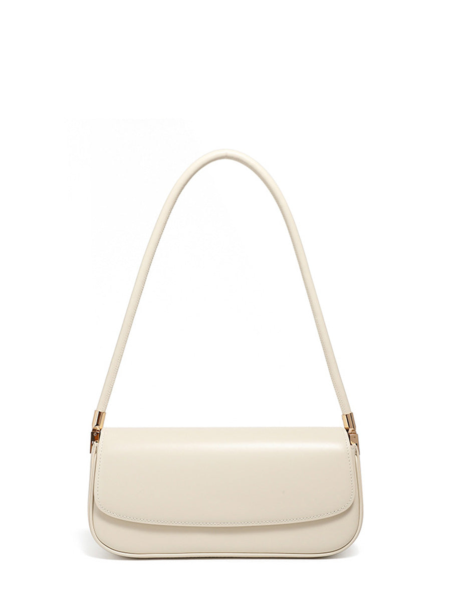 Leather Saddle Shoulder Bag