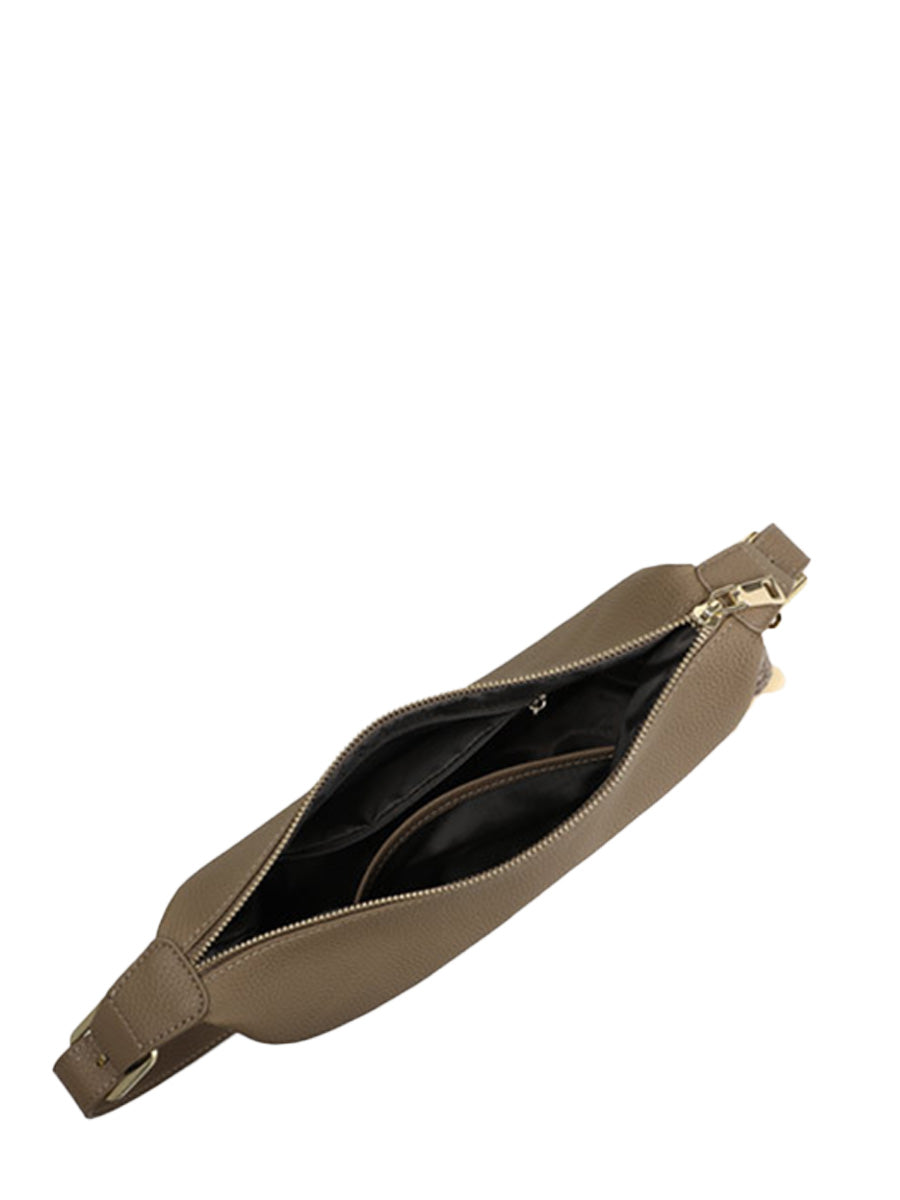 Leather Slouchy Hobo Bag
