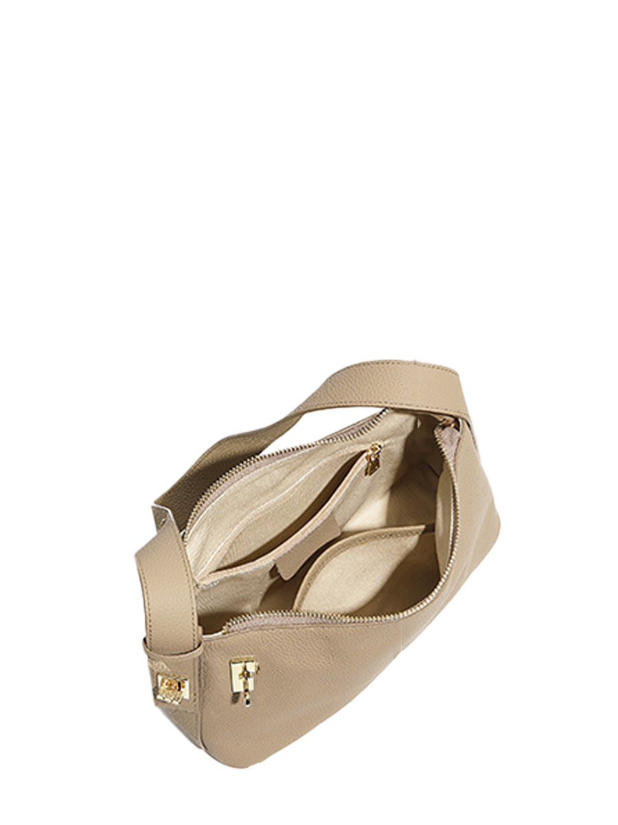 Pebbled Leather Satchel