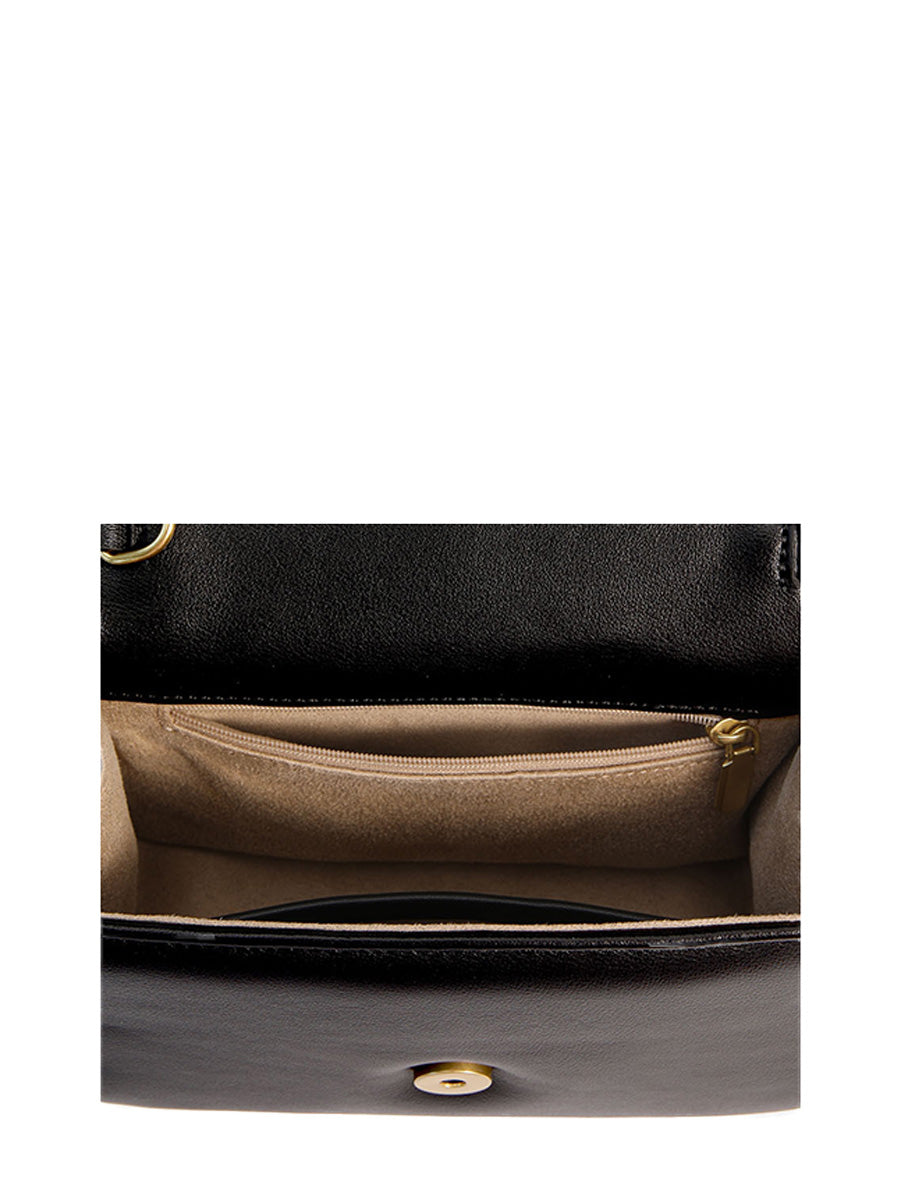 Quilted Leather Chain Crossbody