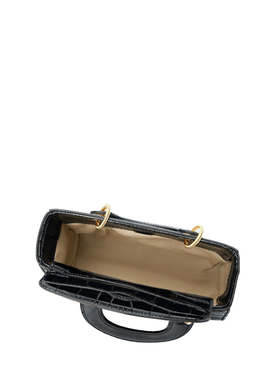 Quilted Top-Handle Bag