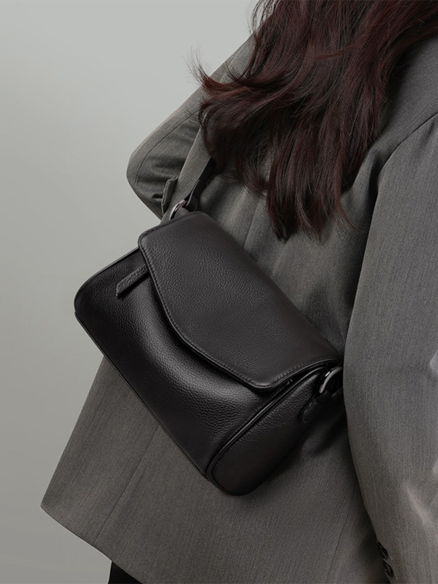 Soft Leather Crossbody Bag