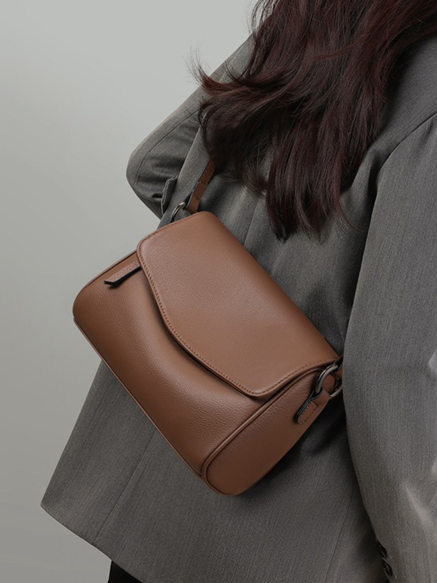 Soft Leather Crossbody Bag