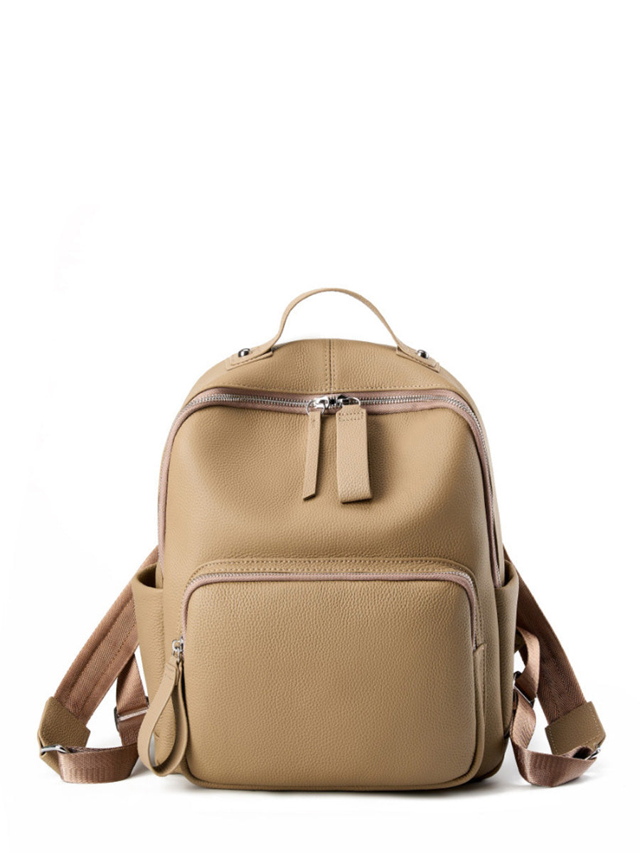 Cream Casual Backpack