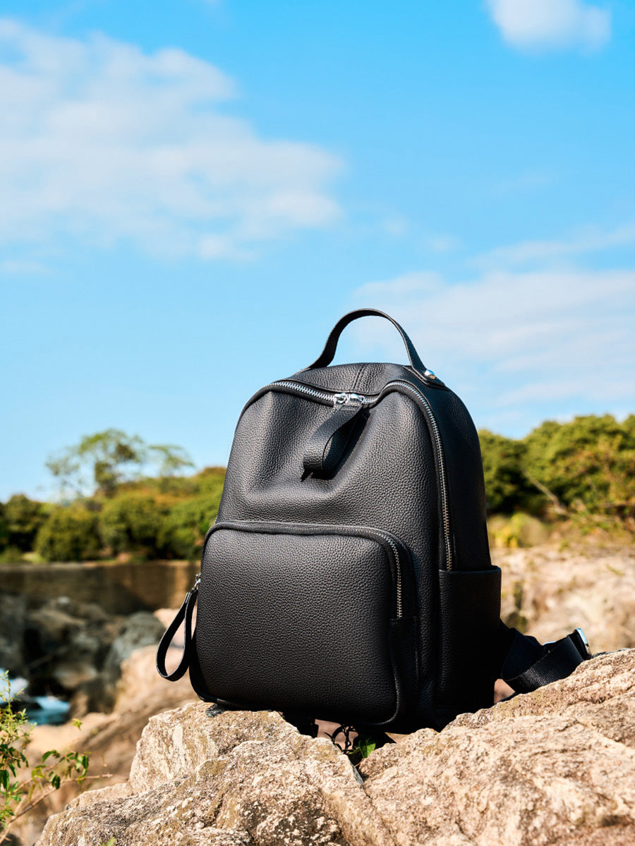 Cream Casual Backpack