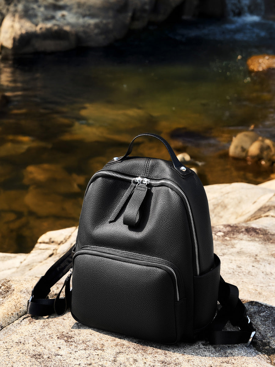 Cream Casual Backpack
