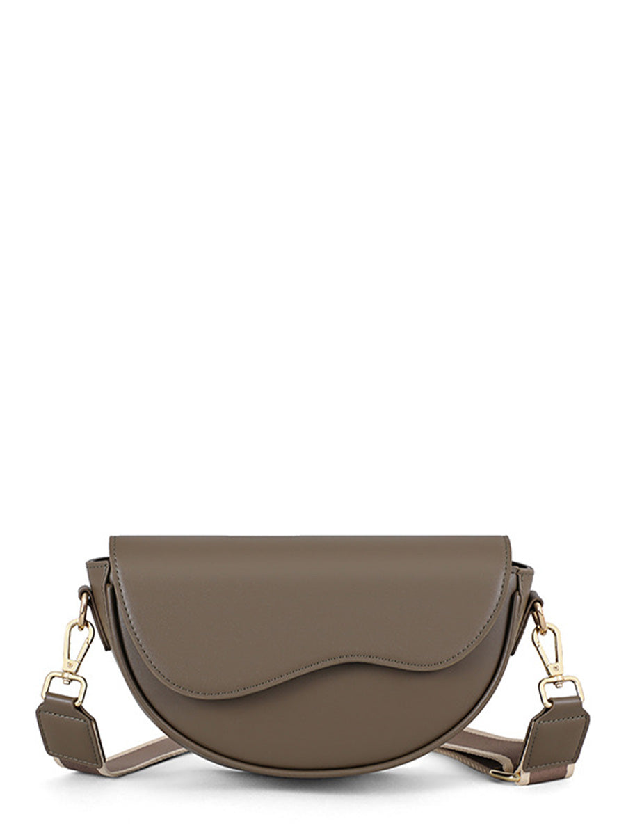Gold Chain Baguette Crossbody Bag