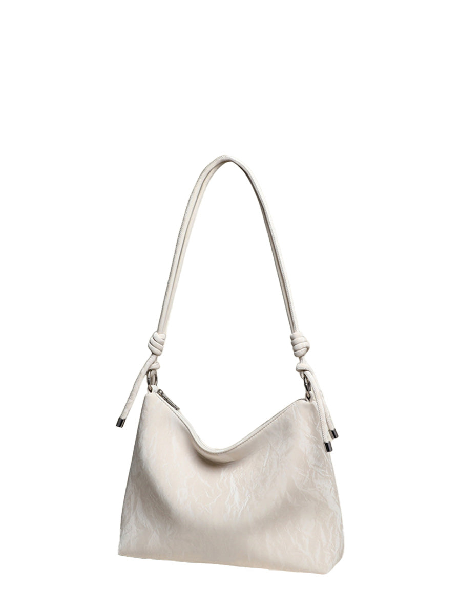 Leather Commuter Shoulder Bag
