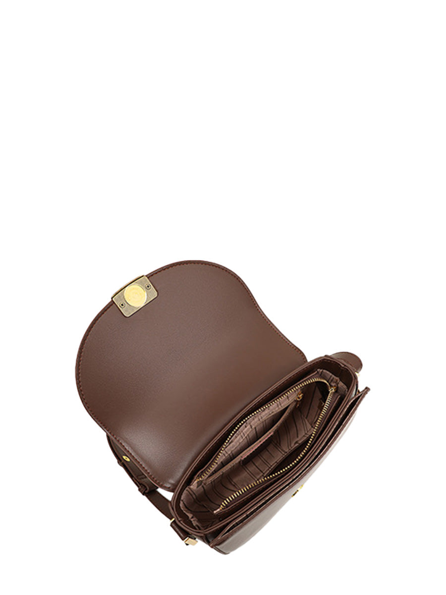 Leather Hobo Crossbody Bag