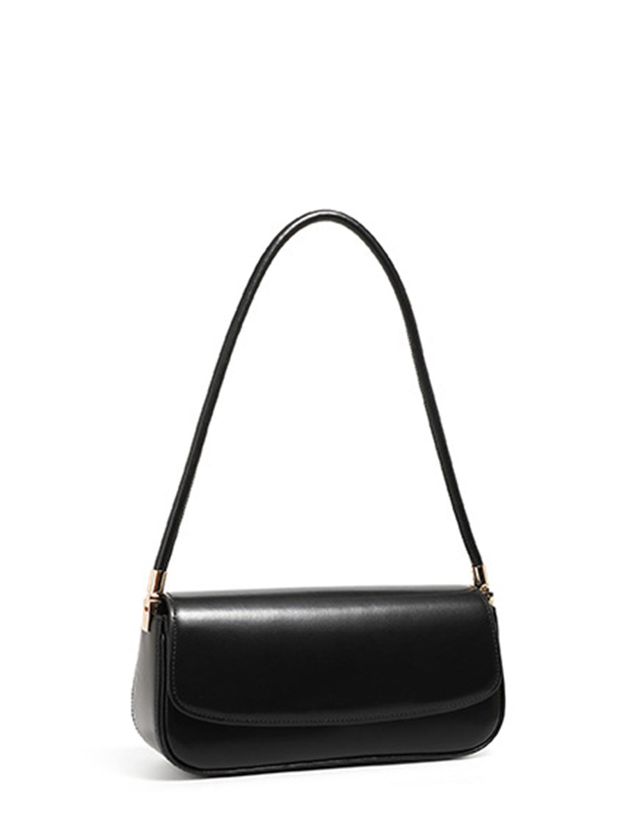Leather Saddle Shoulder Bag
