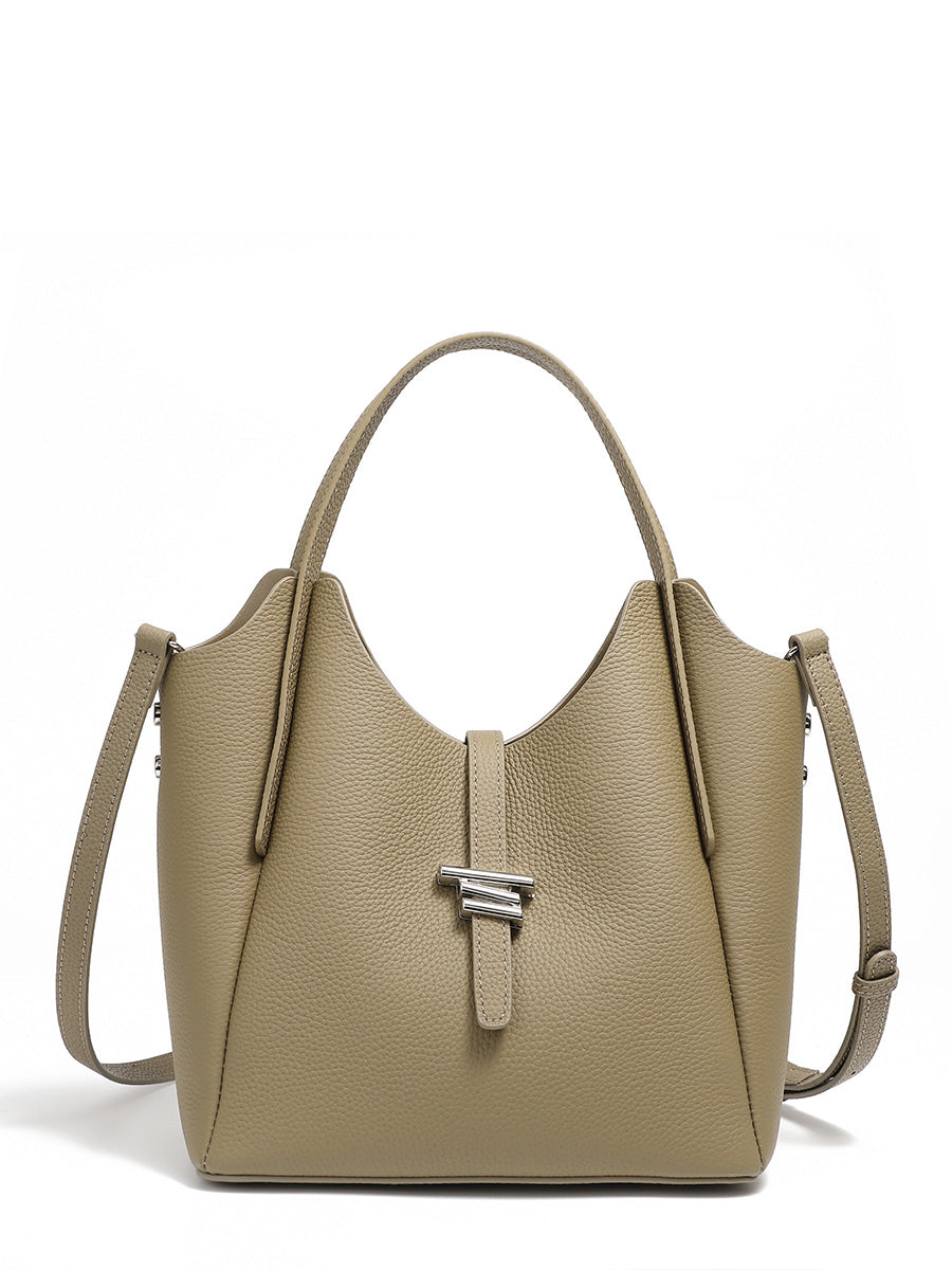 Medium Cylinder Bucket Bag