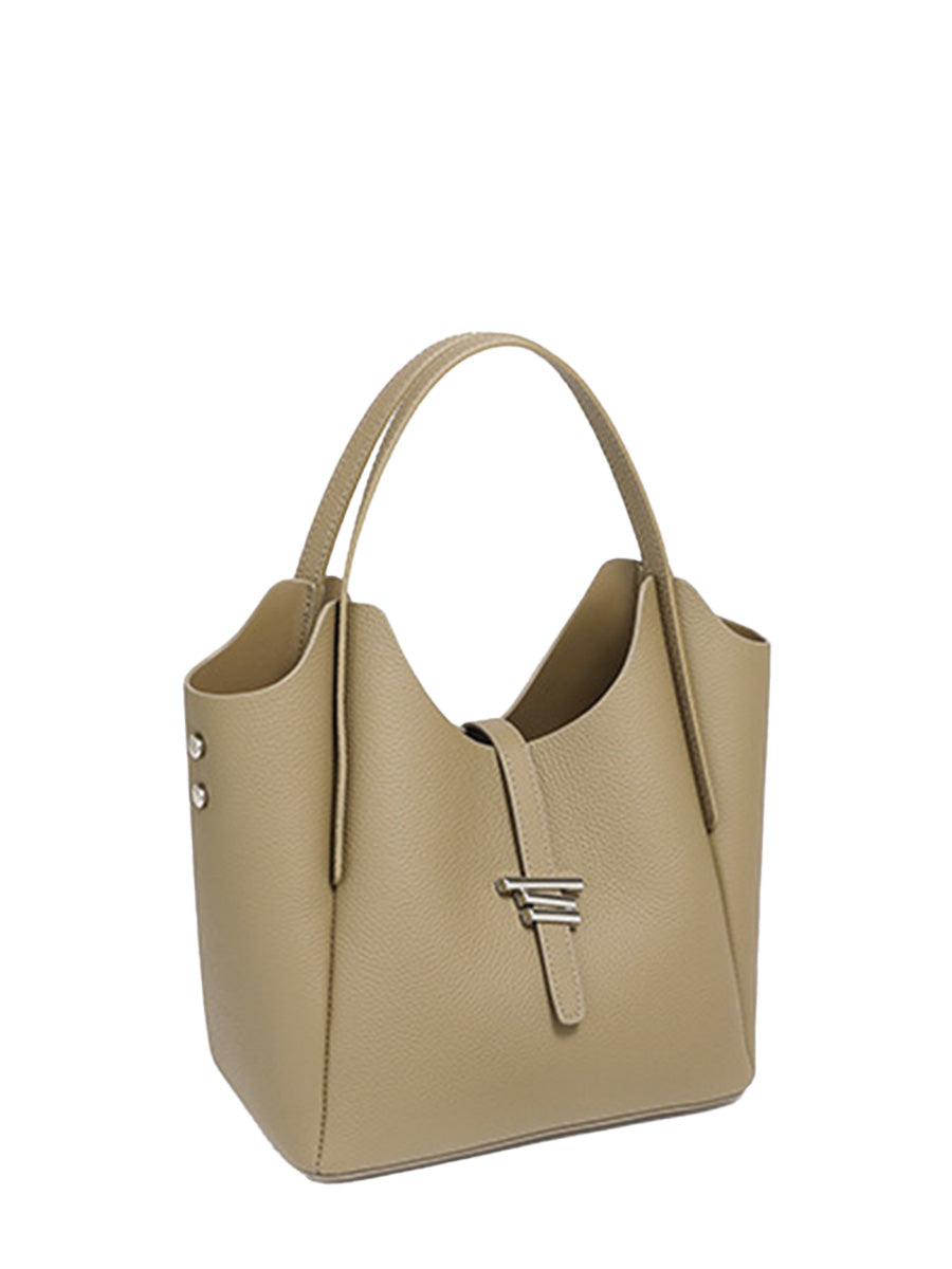 Medium Cylinder Bucket Bag