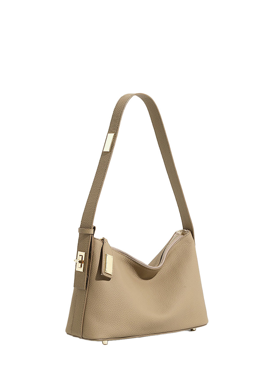Pebbled Leather Satchel