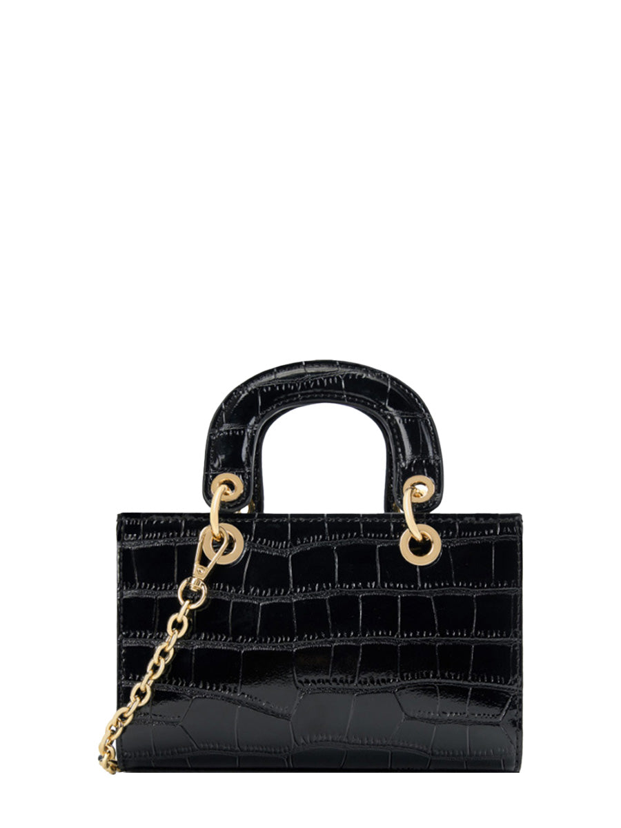 Quilted Top-Handle Bag