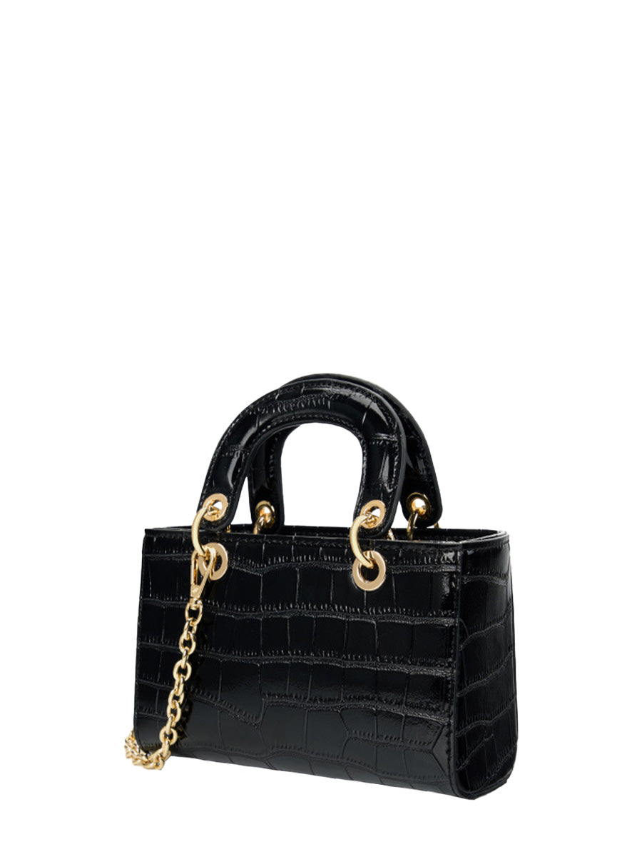 Quilted Top-Handle Bag