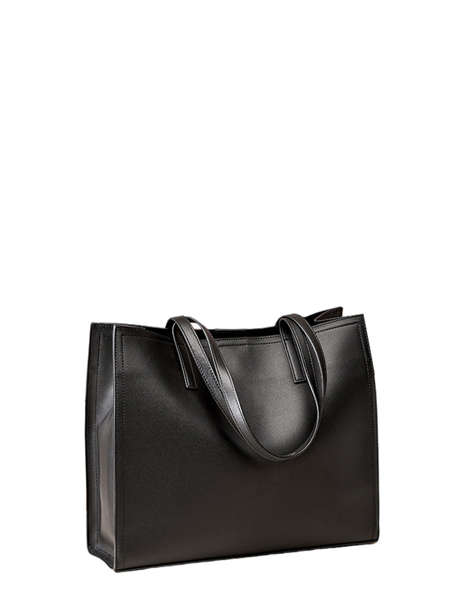 Smooth Structured Daily Tote Bag